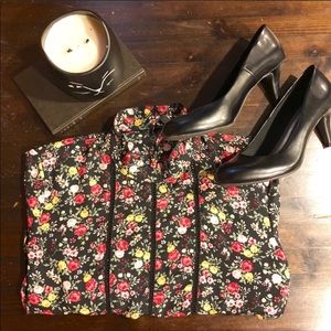 Payless black heels (wide)